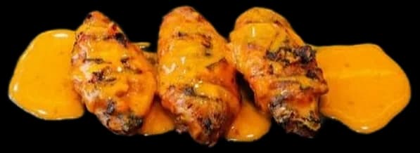 Five flame-grilled peri peri wings